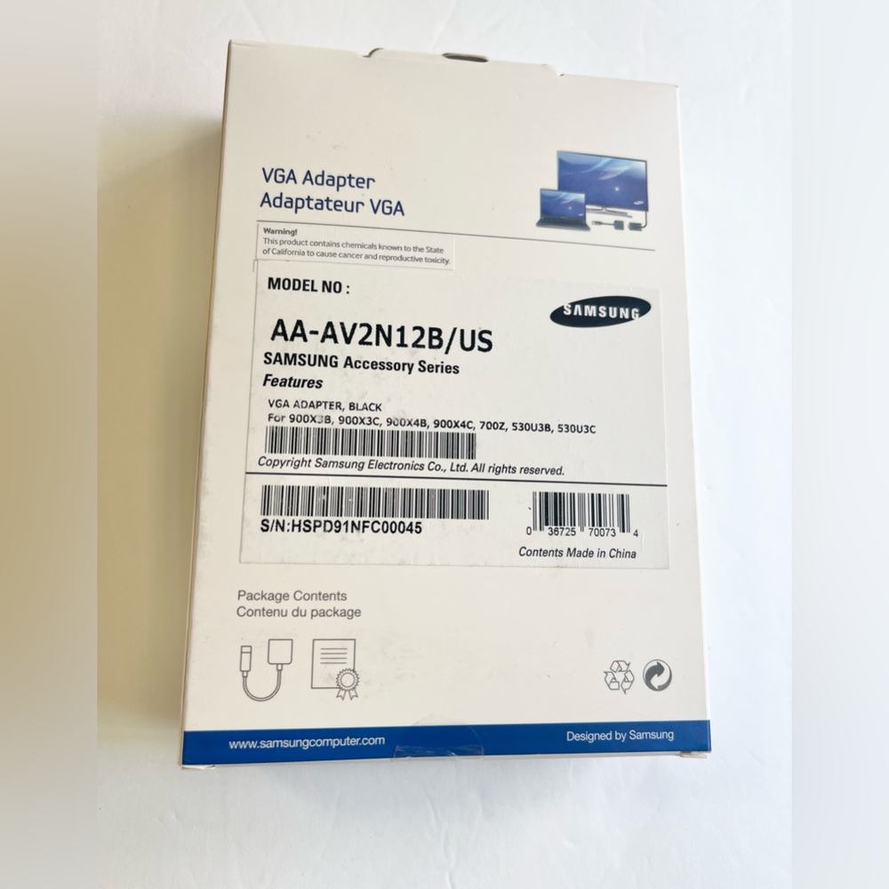 Samsung VGA Adapter - Picture 4 of 5